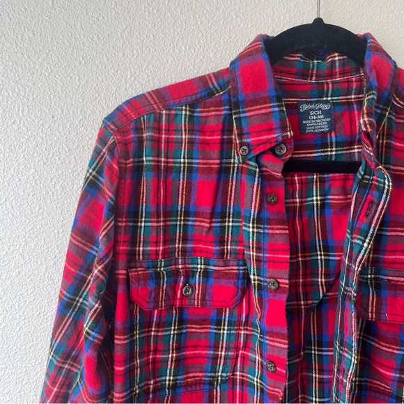 Embroidered camel button up - Picture 2 of 8